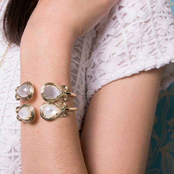 Kendra Scott Jewelry - Kendra Scott- Mother of Pearl Andy Gold Cuff